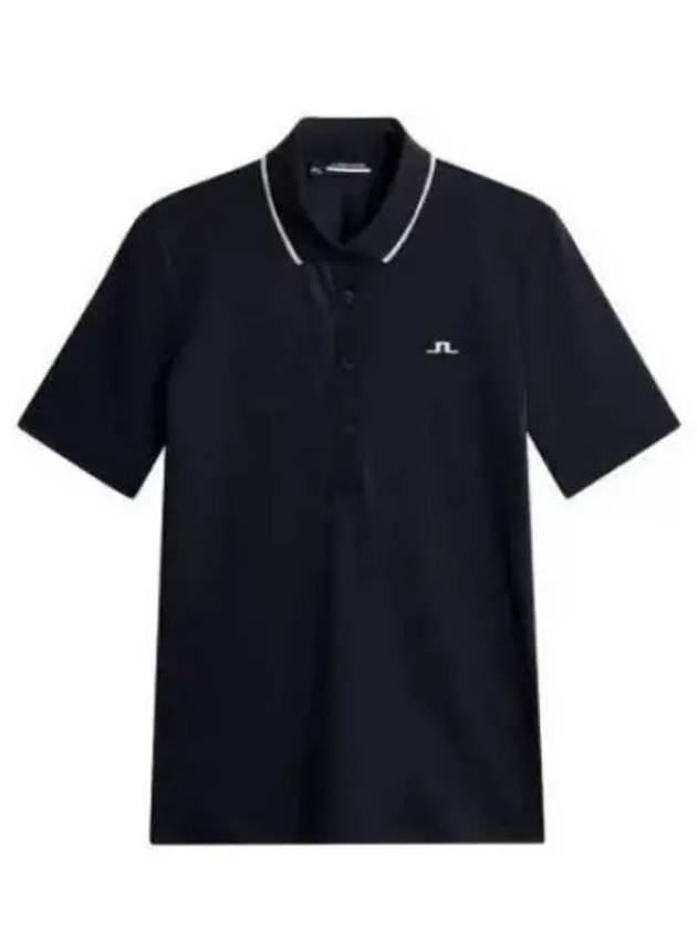 Mindy Polo Short Sleeve T-Shirt Navy - J.LINDEBERG - BALAAN 2