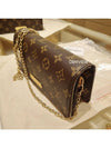 Lily Monogram Chain Shoulder Bag Brown - LOUIS VUITTON - BALAAN 5