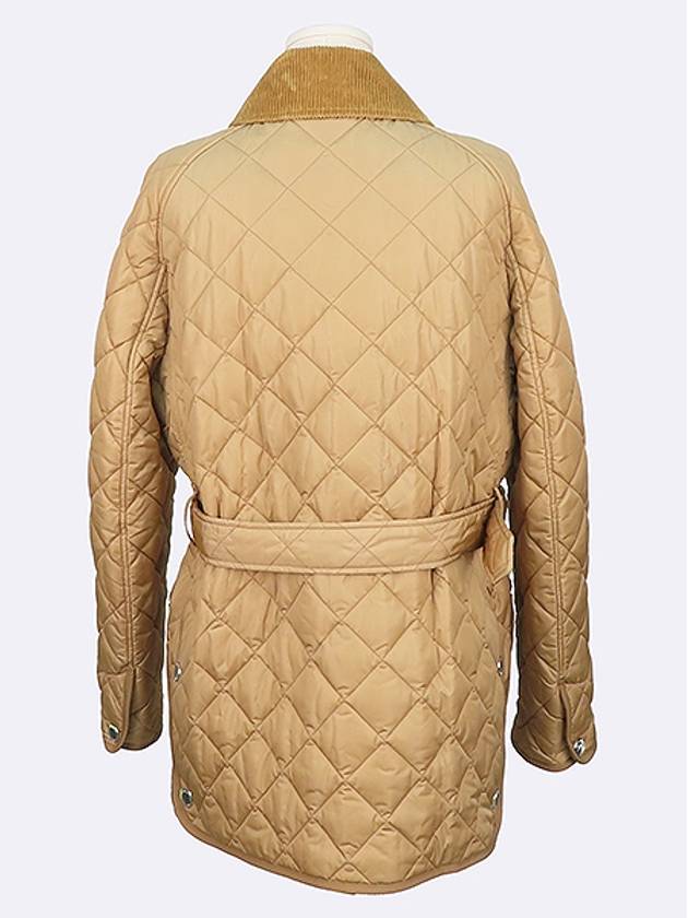 8071842 Beige color diamond quilting women s jacket - BURBERRY - BALAAN 3