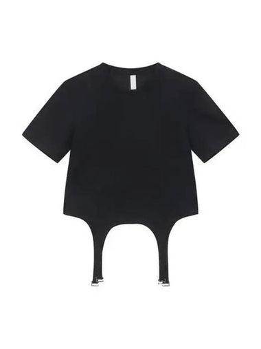 t shirt women garter short sleeve - DION LEE - BALAAN 1