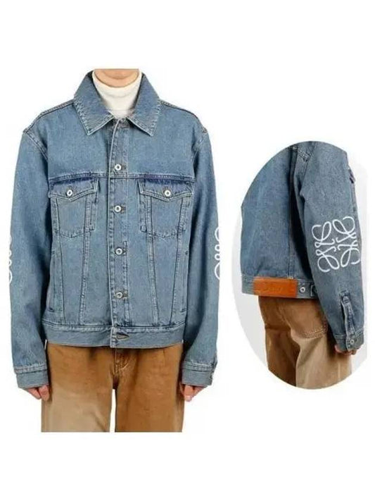 Anagram denim jacket 270730 - LOEWE - BALAAN 1