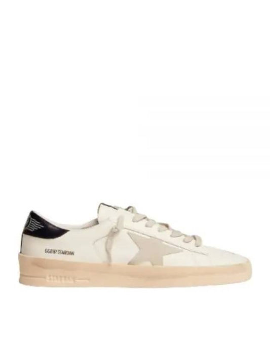 Stardan Black Tab Low Top Sneakers White - GOLDEN GOOSE - BALAAN 2