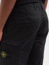 Wappen Patch Pocket Bermuda Shorts Black - STONE ISLAND - BALAAN 7