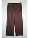 High Rise Pants DV7845 227 Brown WOMENS S Asian Fit - NIKE - BALAAN 2