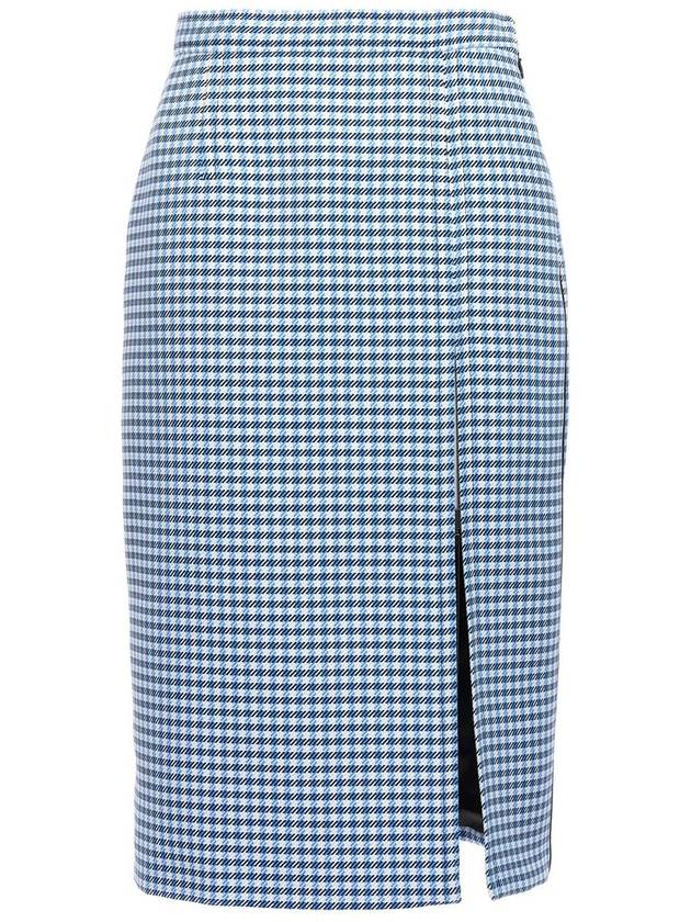 FW 23 24 skirt longuette check GOMA0554IUUTP730CHB94 - MARNI - BALAAN 2