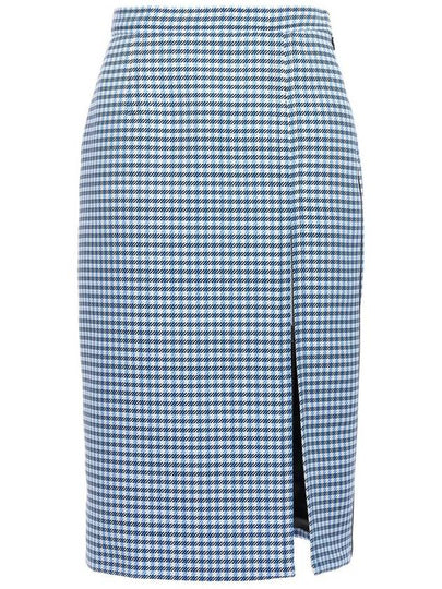 FW 23 24 skirt longuette check GOMA0554IUUTP730CHB94 - MARNI - BALAAN 2