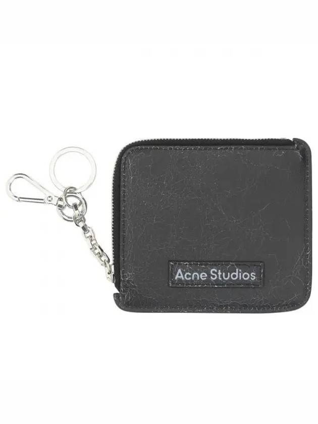 Logo Patch Card Wallet Black - ACNE STUDIOS - BALAAN 2