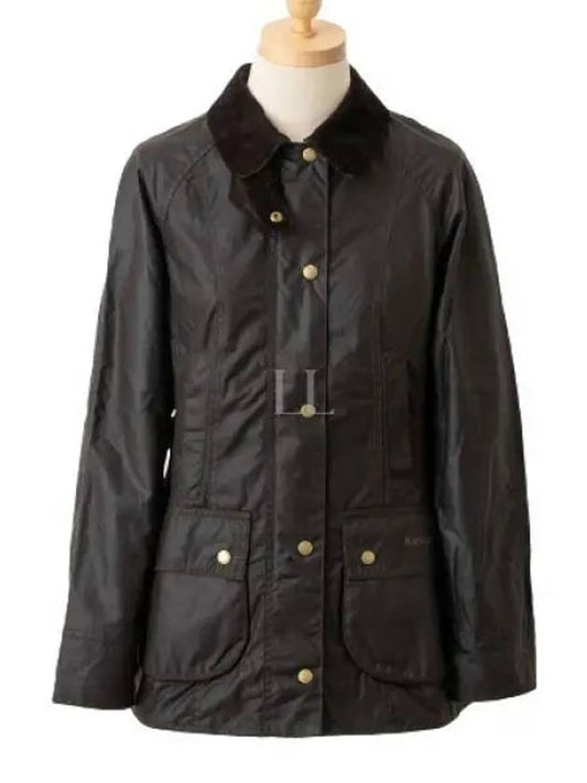 Beadnell Wax Zip-up Jacket Rustic - BARBOUR - BALAAN 2