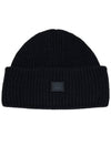 Small Face Logo Beanie Black - ACNE STUDIOS - BALAAN 2