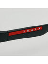 Eyewear Linea Rossa Square Sunglasses Black - PRADA - BALAAN 6