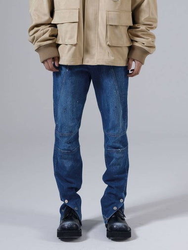 Rider Denim Jeans Blue - UNNORM IS DEAD - BALAAN 1