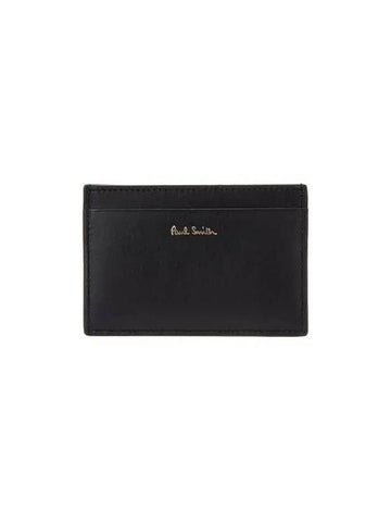 Stripe pattern card wallet black 270535 - PAUL SMITH - BALAAN 1