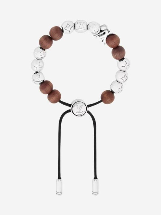 LV Surf Beads Bracelet Silver - LOUIS VUITTON - BALAAN 1