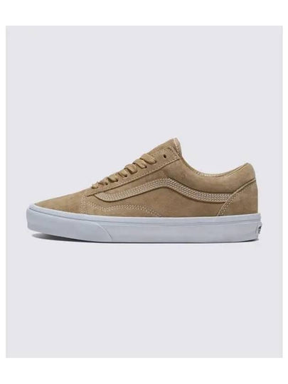 Old Skool Pig Suede Low Top Sneakers Beige - VANS - BALAAN 2