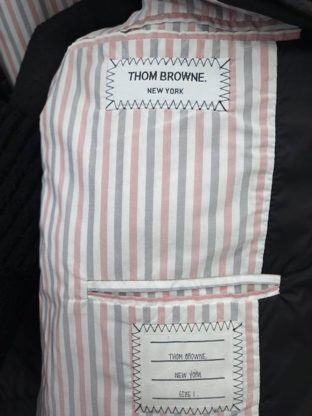 Thom Browne diagonal armband padding 1 black - MONCLER - BALAAN 7