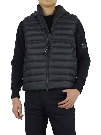 D.D. Shell Goggles Down Vest Black - CP COMPANY - BALAAN 2