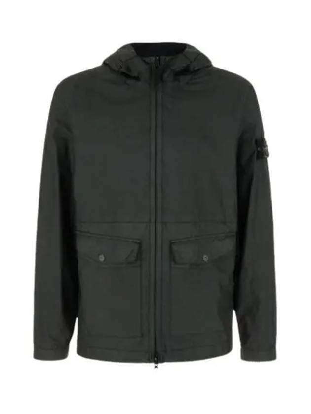 Membrana 3L TC Hooded Jacket Dark Green - STONE ISLAND - BALAAN 2