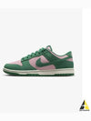 Dunk Retro SE Low Top Sneakers Medium Soft Pink Malachite - NIKE - BALAAN 2