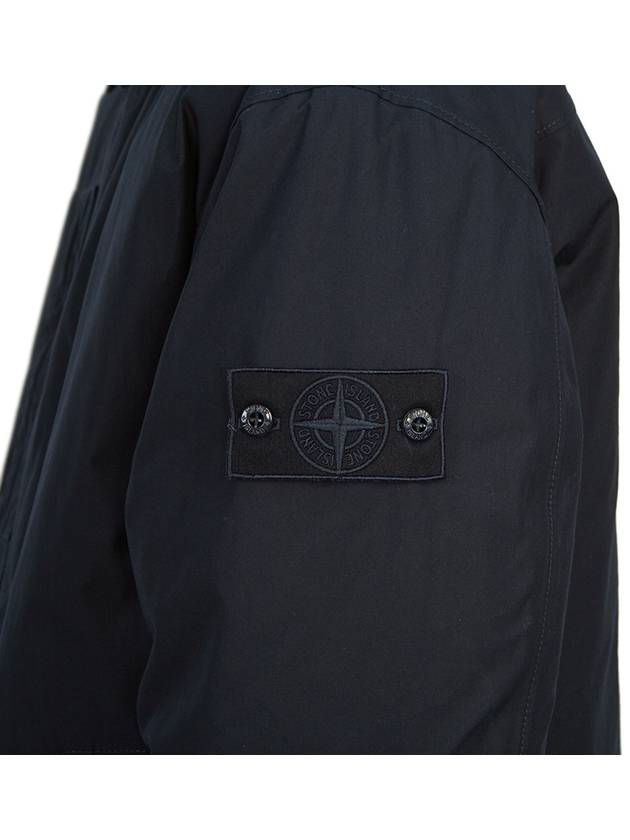 Ghost Piece O-Ventile Down Jacket Navy - STONE ISLAND - BALAAN 11