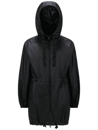 Women s Airelle Hooded Jacket Black - MONCLER - BALAAN 1