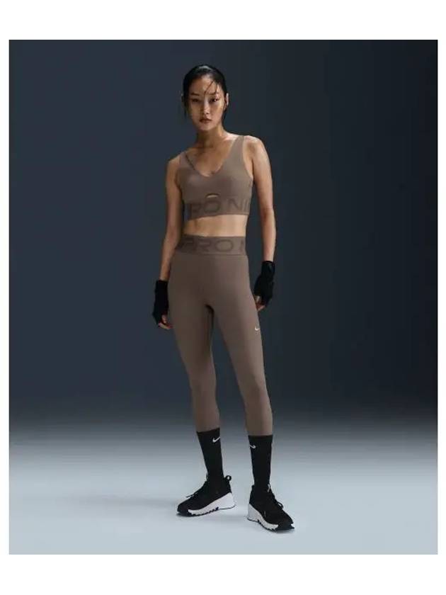 Pro Sculpt High Waist Leggings Brown - NIKE - BALAAN 2