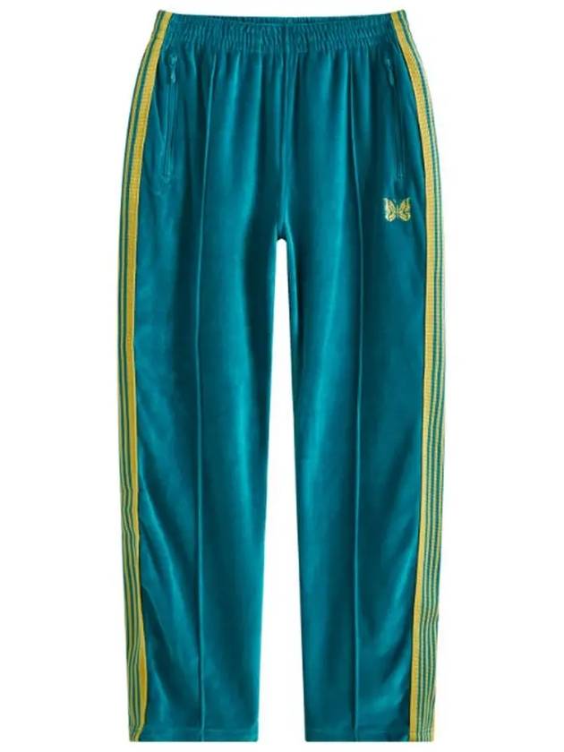 narrow track pants turquoise - NEEDLES - BALAAN 2