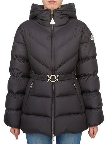 Bros Women s Padded Jumper 1A00104 54AQE 999 - MONCLER - BALAAN 1