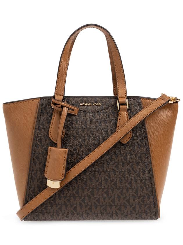 Michael Michael Kors Shoulder Bag Taryn, Women's, Brown - MICHAEL KORS - BALAAN 1