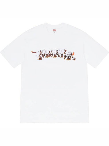 Apes short sleeve tshirt white Apes Tee - SUPREME - BALAAN 1