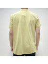 Fox Head Patch Cotton Polo Shirt Yellow - MAISON KITSUNE - BALAAN 6