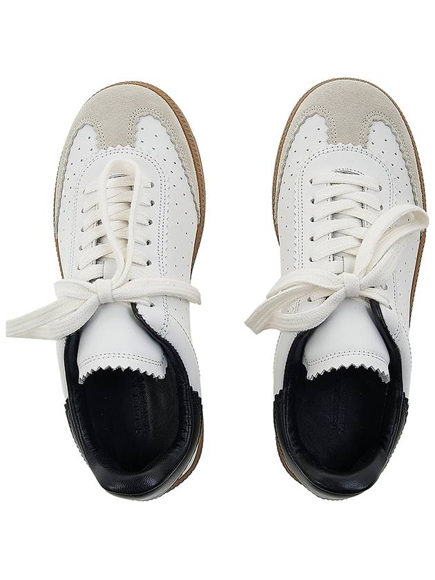 Bryce Logo Tab Low Top Sneakers White - ISABEL MARANT - BALAAN 7