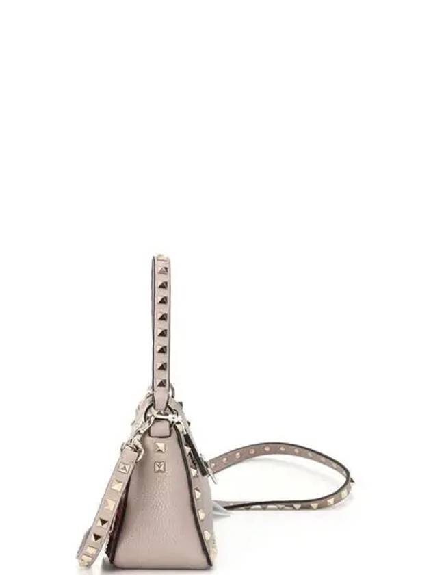 Rockstud Stampa Alce Shoulder Bag Pink - VALENTINO - BALAAN 3