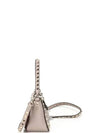 Rockstud Leather Shoulder Bag Pink - VALENTINO - BALAAN 3