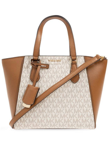 Michael Michael Kors Shoulder Bag Taryn, Women's, Cream - MICHAEL KORS - BALAAN 1