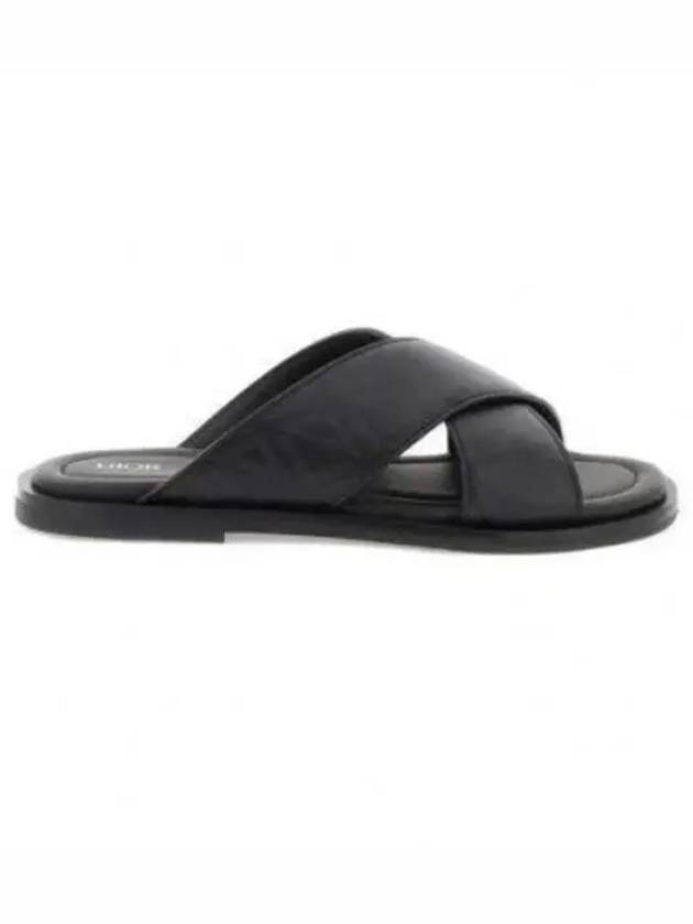 CD Diamond Alias Slipper Black - DIOR - BALAAN 2