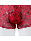 Men's All-Over Eagle Recycle Boxer Briefs Red - EMPORIO ARMANI - BALAAN 7