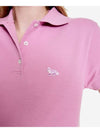 Baby Fox Polo Collar Pink Women s - MAISON KITSUNE - BALAAN 4