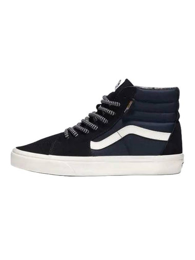 Skate Hi Cordura Dress Hi Top Sneakers Blue - VANS - BALAAN 1