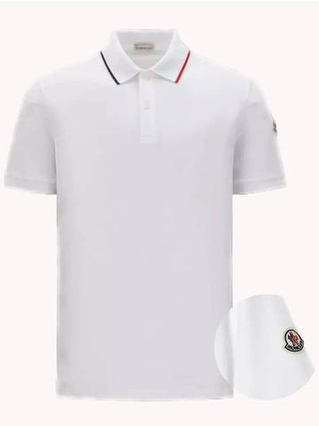 Logo patch twocolor white collar 8A00005 E1365 - MONCLER - BALAAN 1