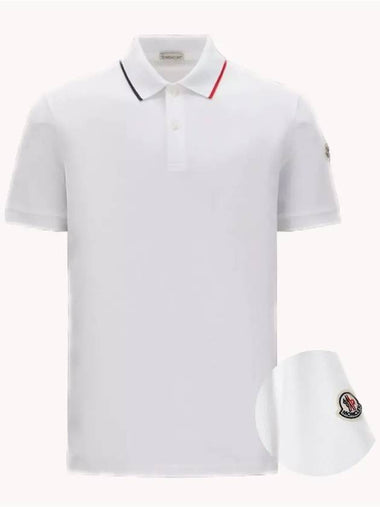 Logo patch twocolor white collar 8A00005 E1365 - MONCLER - BALAAN 1