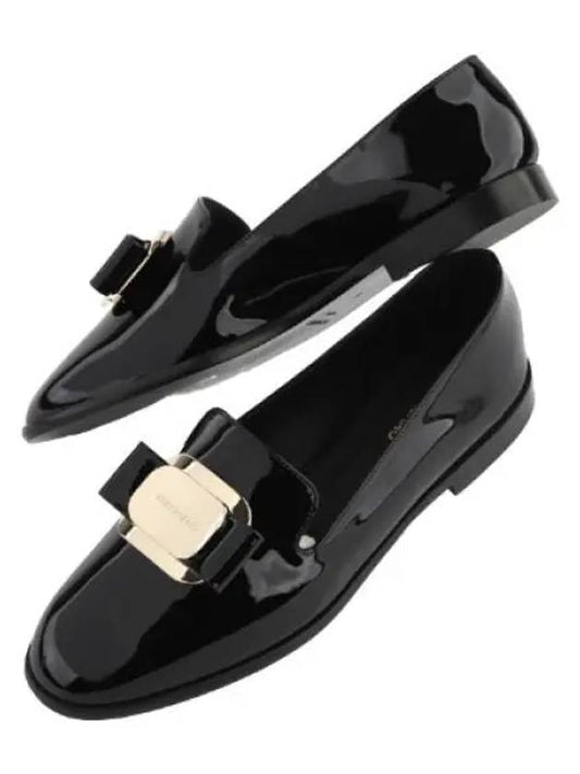 Ferragamo Newvara Plate Loafer Women s Heel Shoes - SALVATORE FERRAGAMO - BALAAN 1