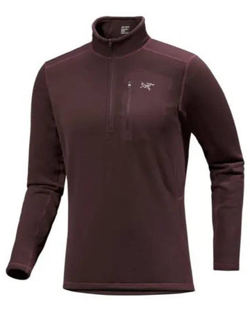 Rho Heavyweight Zip Neck Long Sleeve T-Shirt Phantasm - ARC'TERYX - BALAAN 1