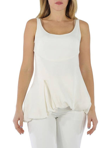 3.1 Phillip Lim Ladies White Exclusive Bubble Hem Tank Top, Brand Size 6 - 3.1 PHILLIP LIM - BALAAN 1