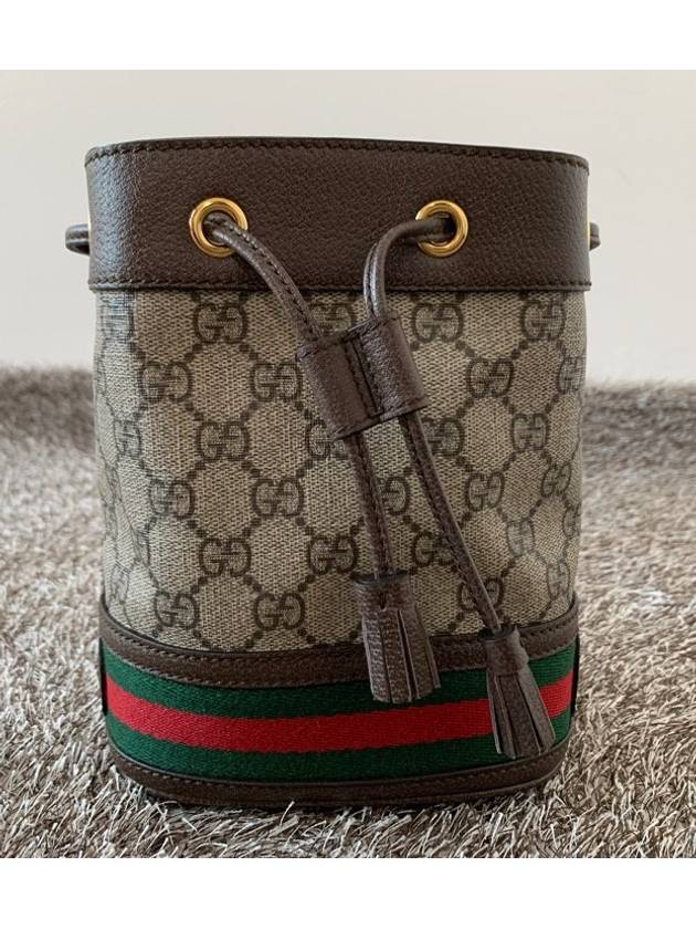 Ophidia GG logo mini bucket bag - GUCCI - BALAAN 1