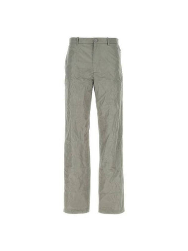 Men's Packable Straight Pants Gray - BALENCIAGA - BALAAN 1