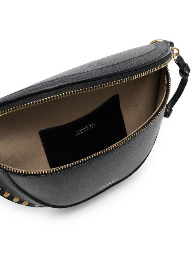 Skano Grain Leather Belt Bag Black - ISABEL MARANT - BALAAN 6