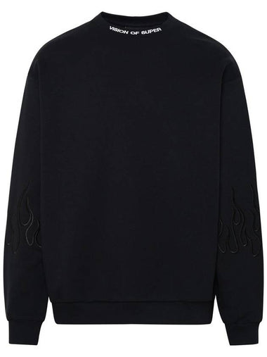 Vision Of Super Black Cotton Sweatshirt - VISION OF SUPER - BALAAN 1