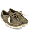 Wallabee Suede Loafer Pale Khaki - CLARKS - BALAAN 2