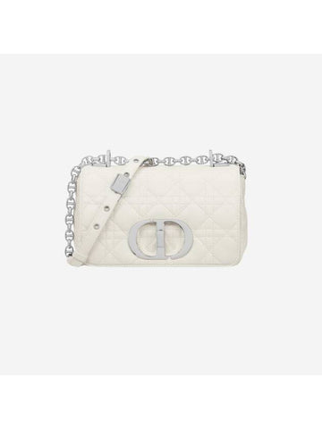 Small Carobag Supple Cannage Calfskin Latte - DIOR - BALAAN 1