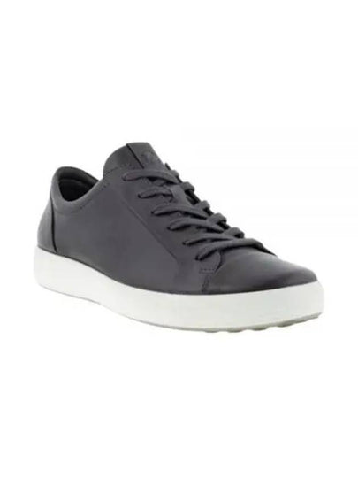 Soft 7 M Low Top Sneakers Titanium - ECCO - BALAAN 2